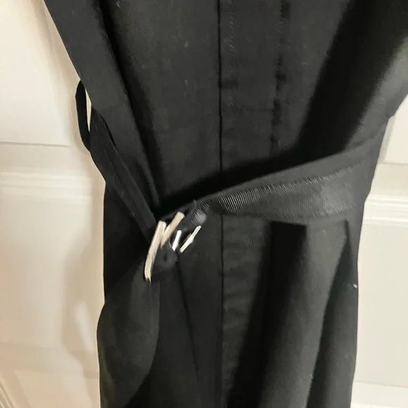 Hugo Boss | Black Long-Sleeve Belted Dress Size 4 - Picture 4 of 7